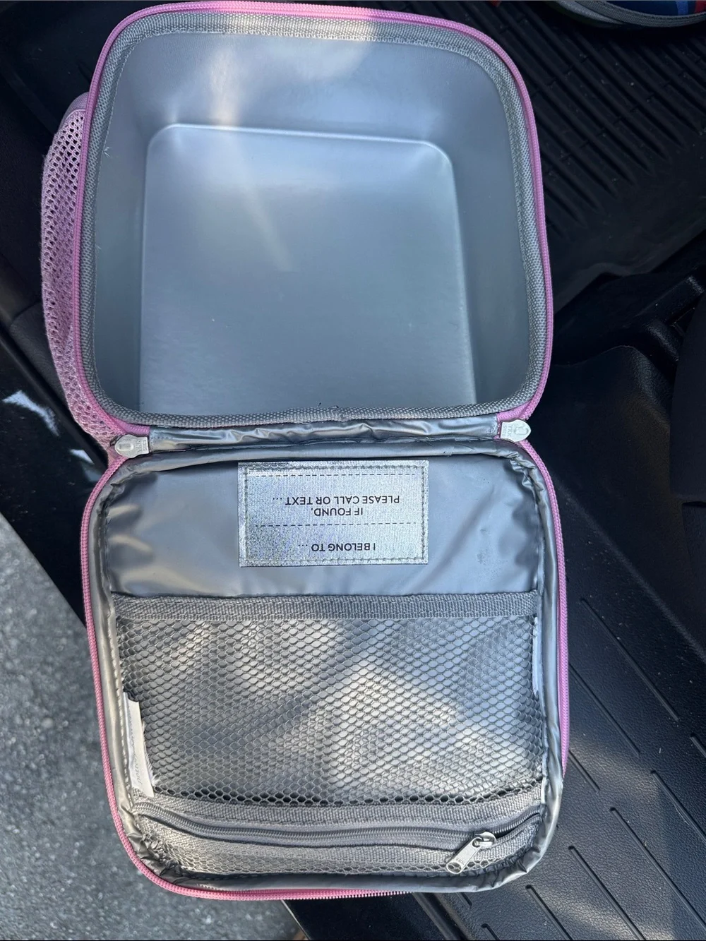 Pottery Barn Kids Unicorn Lunch Bag - Blue & Pink